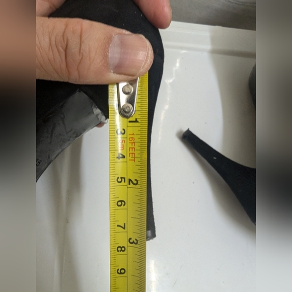 Ralph Lauren Collection Purple Label Black Kitten Heels Size: 9B - Picture 15 of 15